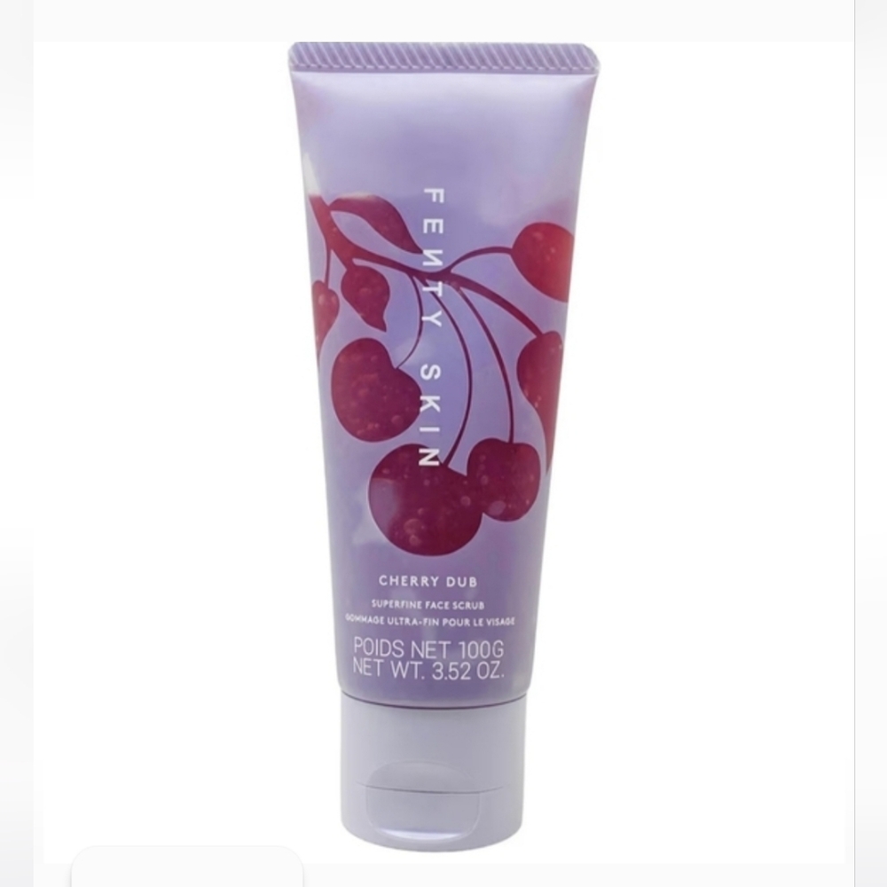 Fenty Beauty Cherry Dub Face Scrub - Purple and Red